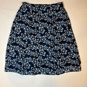 Dressbarn VTG Y2K women’s floral skirt swing-style multicolor floral print  M